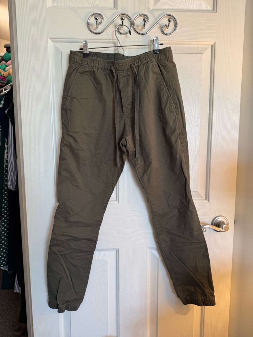 GAP Olive Green Men's Jogger Sweatpants